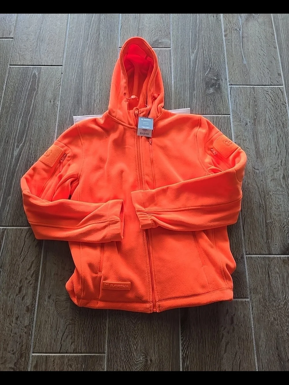 NWT Baerskin Tactical Hoodie Orange Size Small